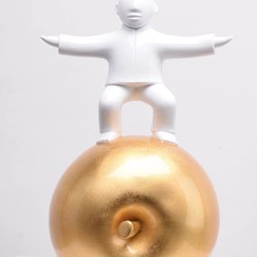 Sculpture, Sculpture - Golden Apple, Aige Xie