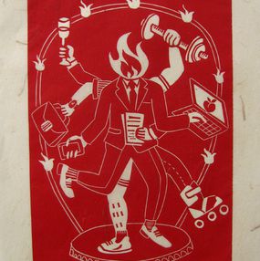 Print, Burn Out, Philippe Achermann