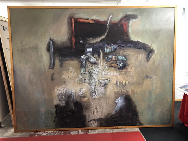 絵画 no title Wilhelm-Sasnal-no-title-from-