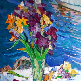 Painting, Les Fleurs Du Yacht-Club De Nikolayevski, Alina Khrapchynska