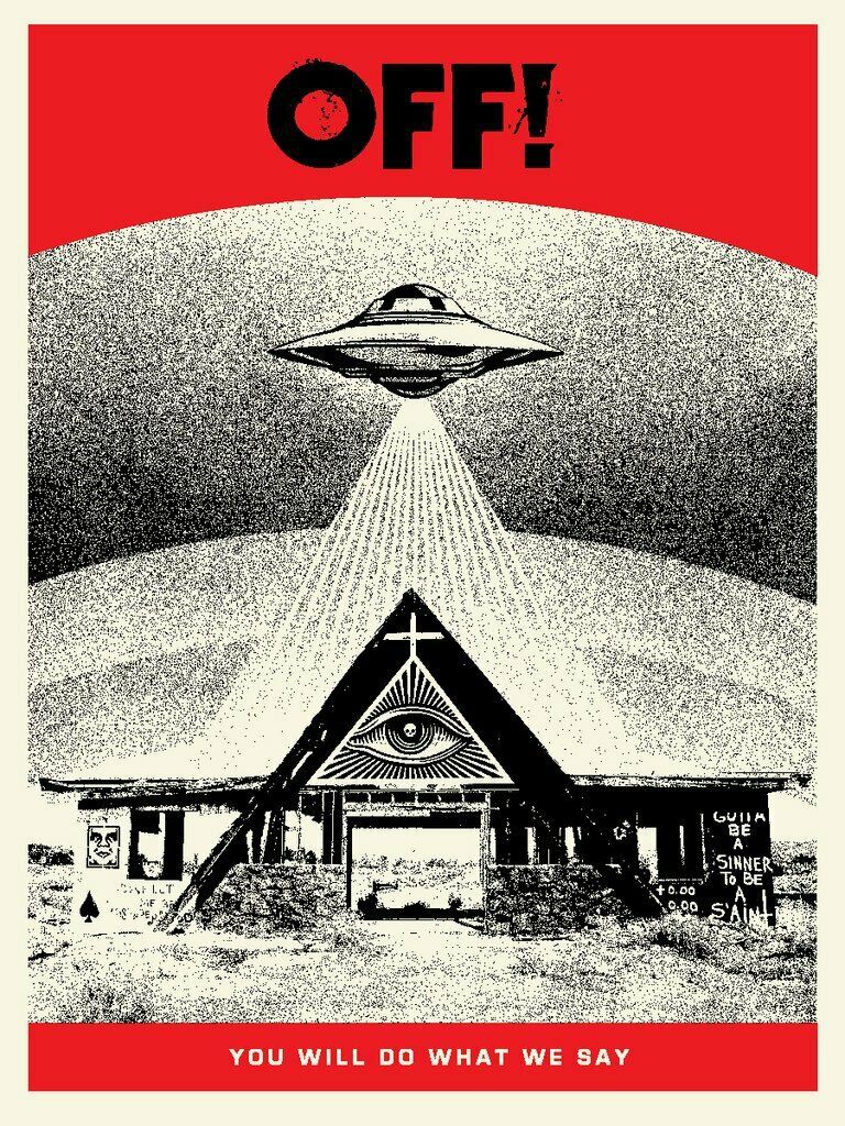 Shepard Fairey (Obey), You will do what we say Shepard Fairey (Obey), You will do what we say