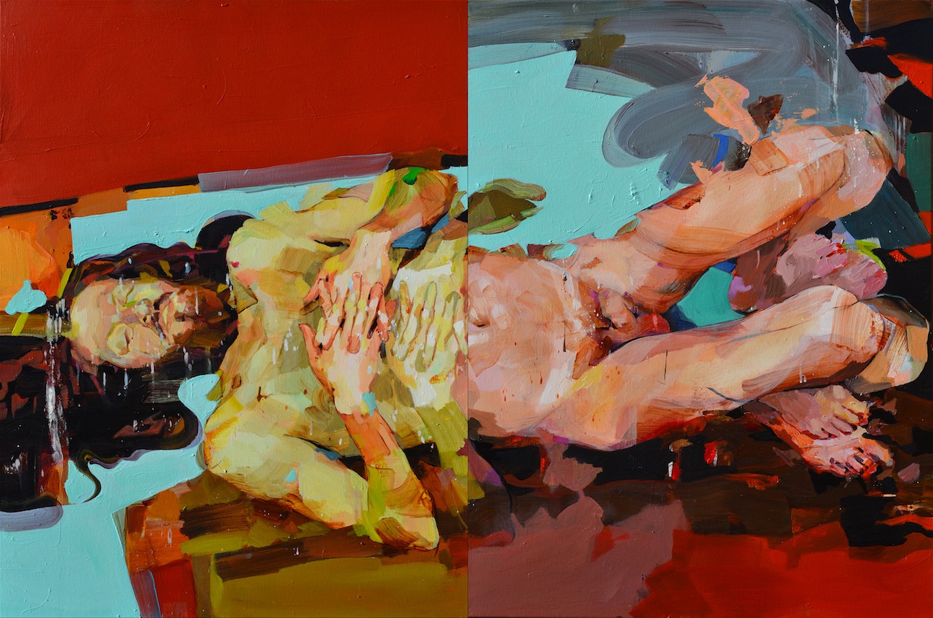 Melinda Matyas, Sacred profane dichotomy (diptych) Melinda Matyas, Sacred profane dichotomy (diptych)