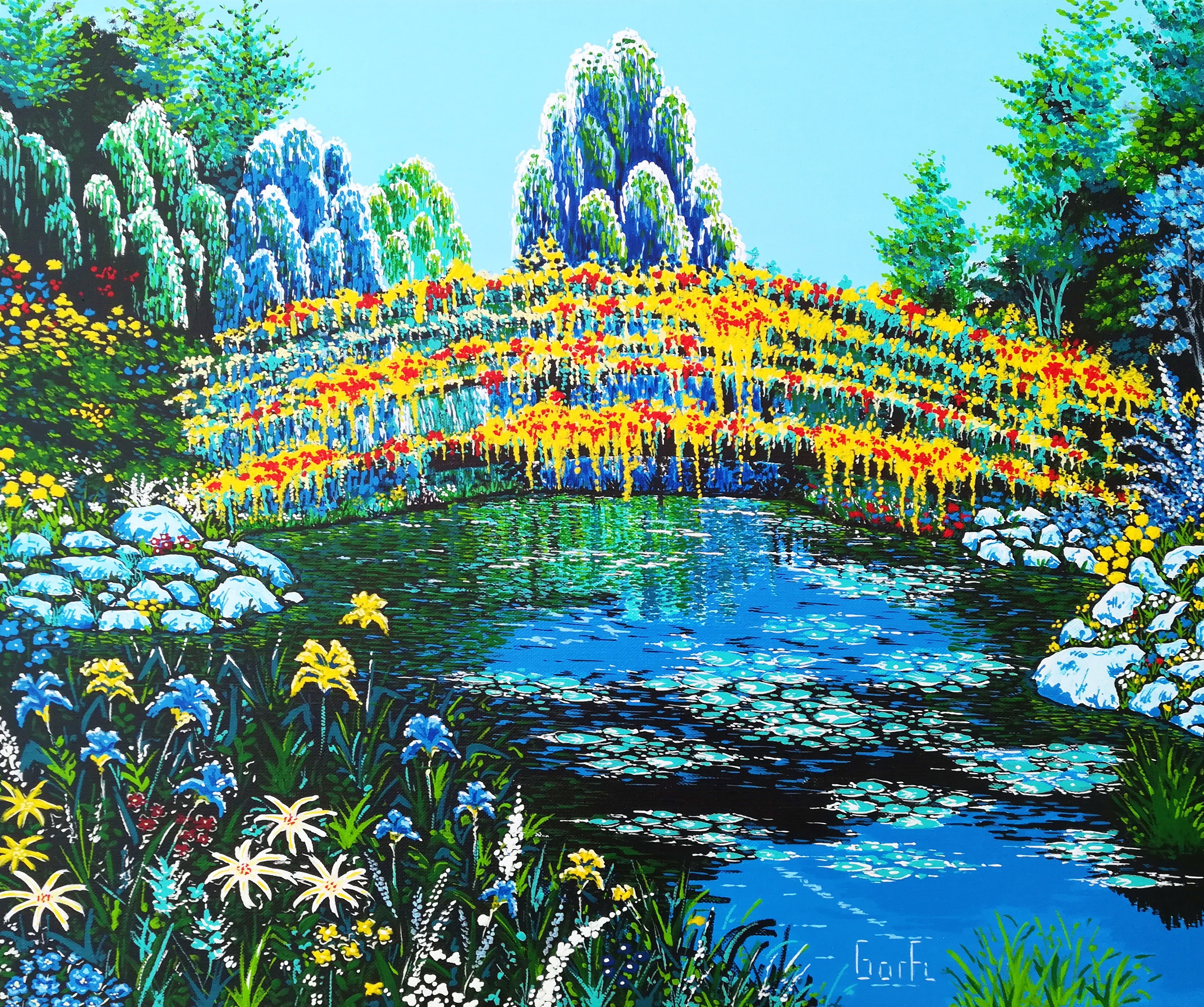 Philippe Gorce Gorfi, Le Pont Philippe Gorce Gorfi, Le Pont