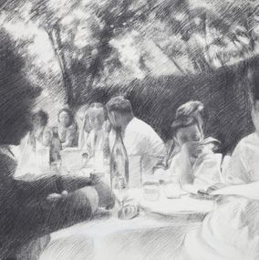 Gemälde, Jour de fête, Miquel Wert
