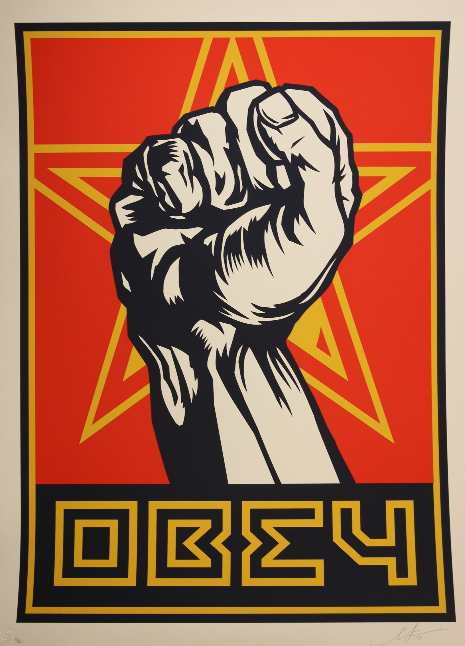 ▷ Obey Fist Large Format by Shepard Fairey (Obey), 2019 Print Artsper  (617568)