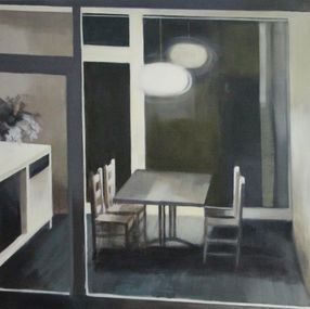 Gemälde, Voyeur. Coderch, Bea Sarrias