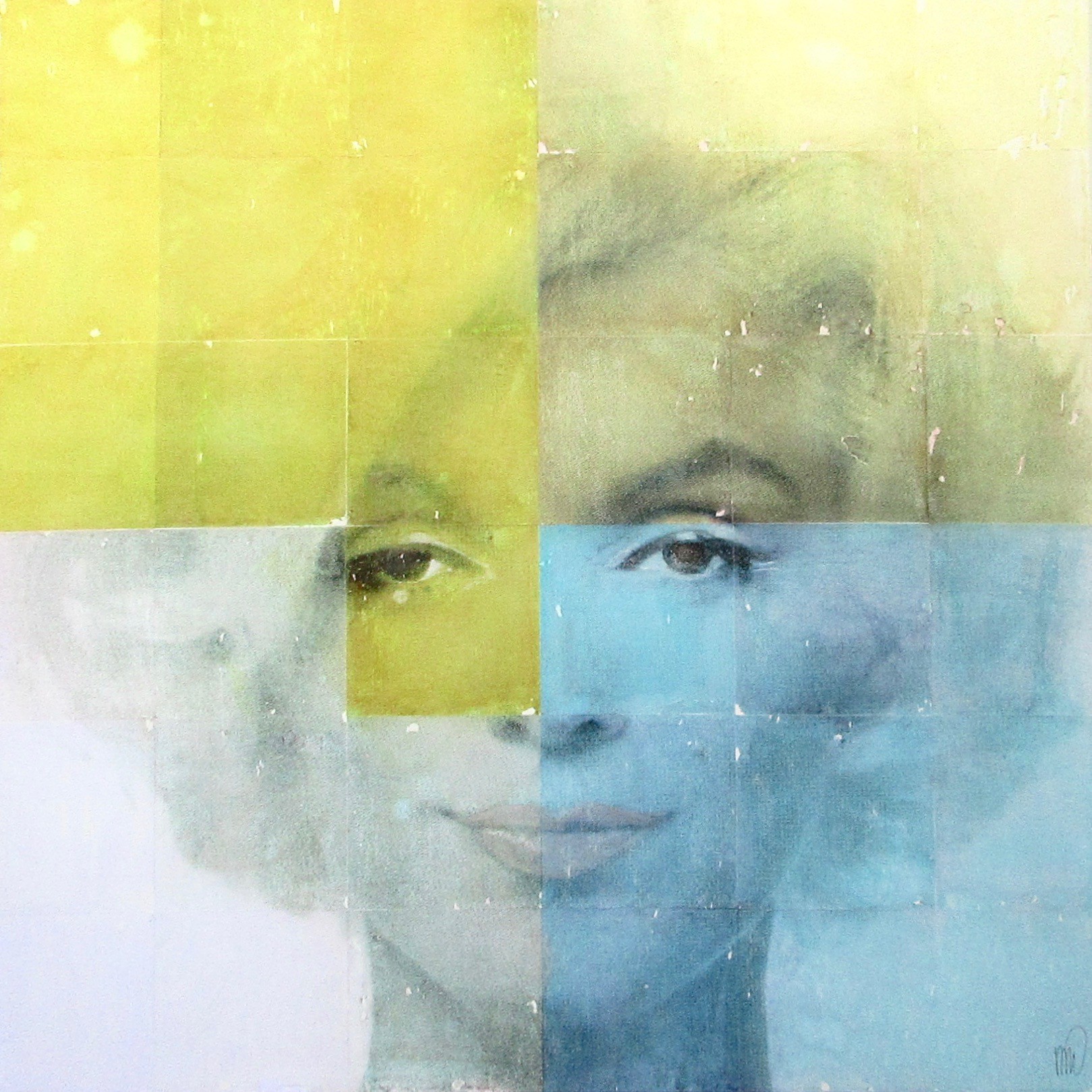 Marian Williams, Compositions in Yellow and Blue 2 Marian Williams, Compositions in Yellow and Blue 2