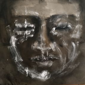 Painting, Marc Prat, Zen Mask, Marc Prat