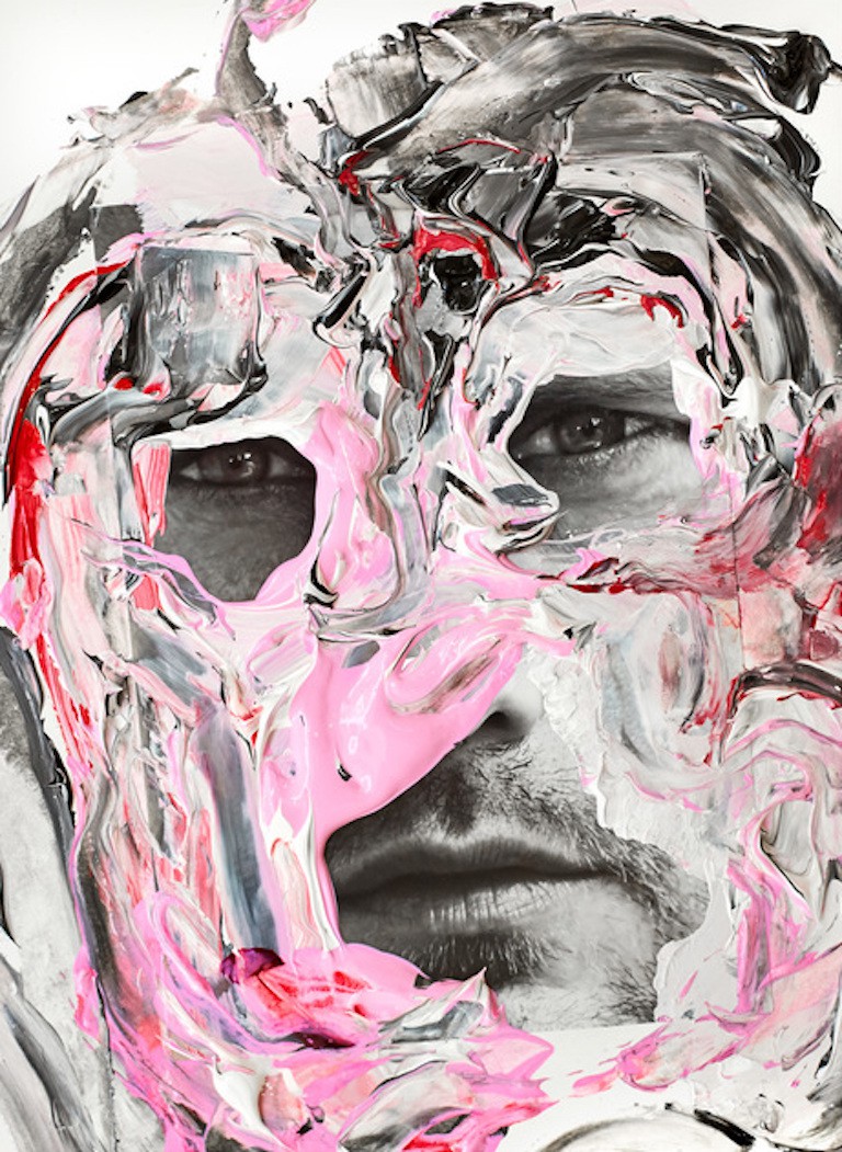 Hunter & Gatti, Skarsgård. Photograph intervened by the artists. Hunter & Gatti, Skarsgård. Photograph intervened by the artists.