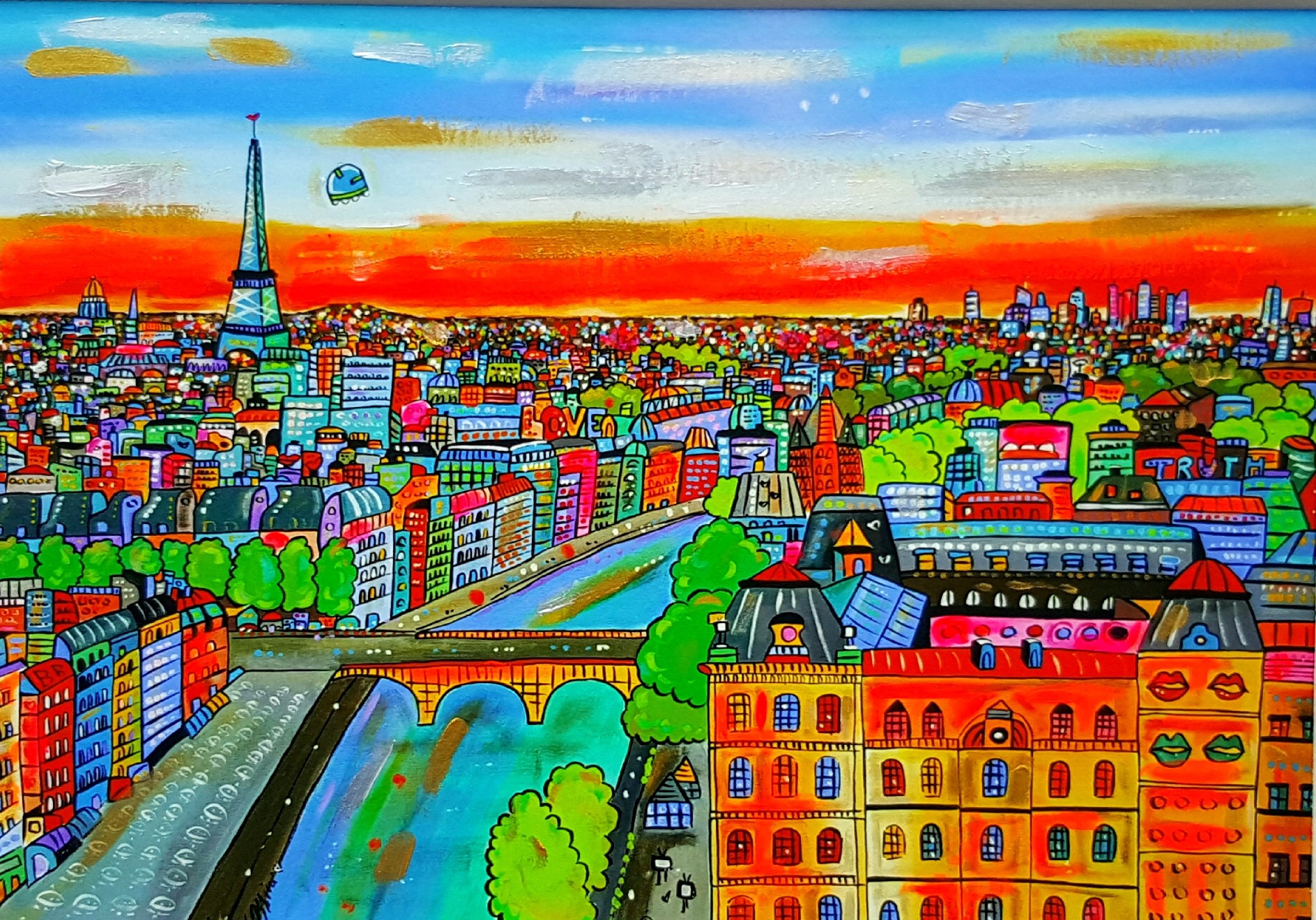 Maria Luisa Azzini, Funky Bright Paris Maria Luisa Azzini, Funky Bright Paris