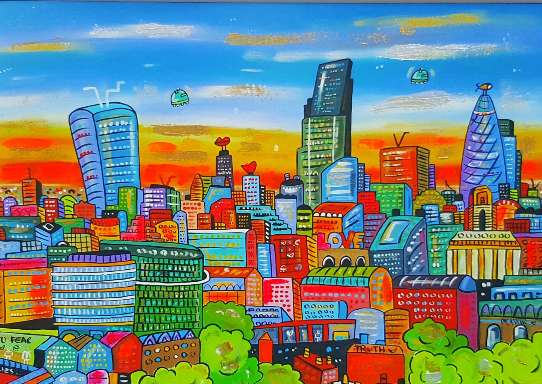 Maria Luisa Azzini, Funky Bright London Maria Luisa Azzini, Funky Bright London