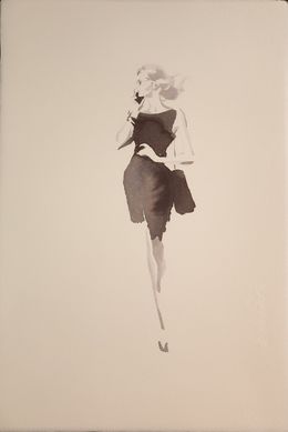 Gemälde, Working Girl, Hossein Borojeni