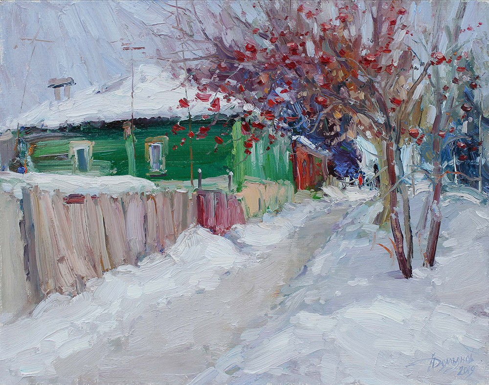 Yuriy Demiyanov, Cendres De Montagne En Hiver Yuriy Demiyanov, Cendres De Montagne En Hiver