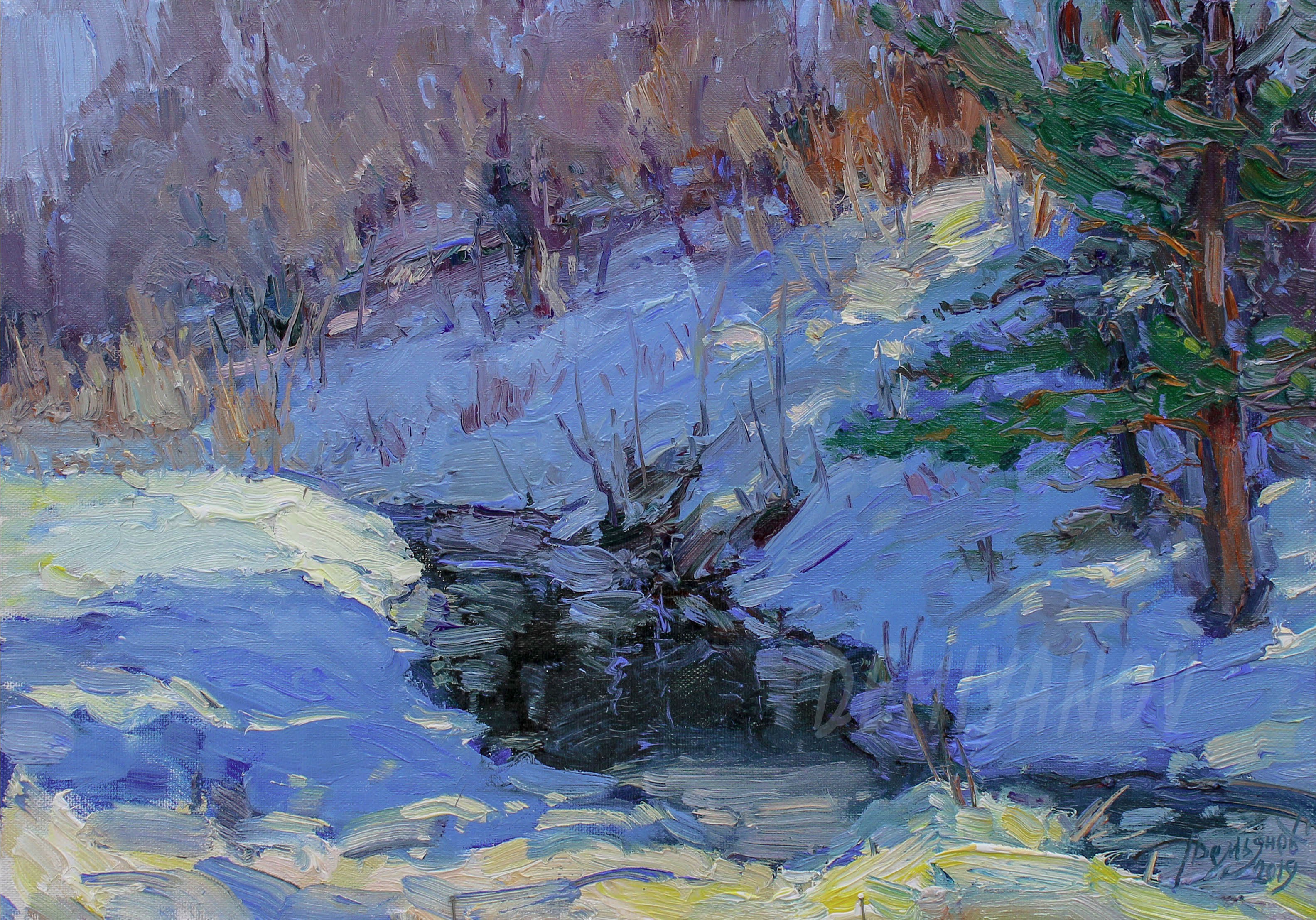 Yuriy Demiyanov, Ruisseau Dans La Forêt Yuriy Demiyanov, Ruisseau Dans La Forêt