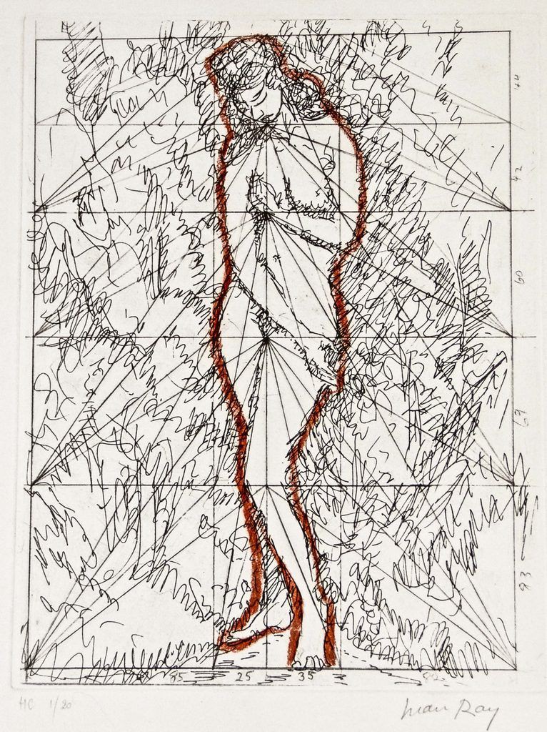 Man Ray, Woman in Landscape Man Ray, Woman in Landscape