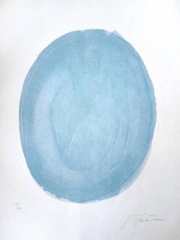 Drucke, Nudo Azzurro, Lucio Fontana