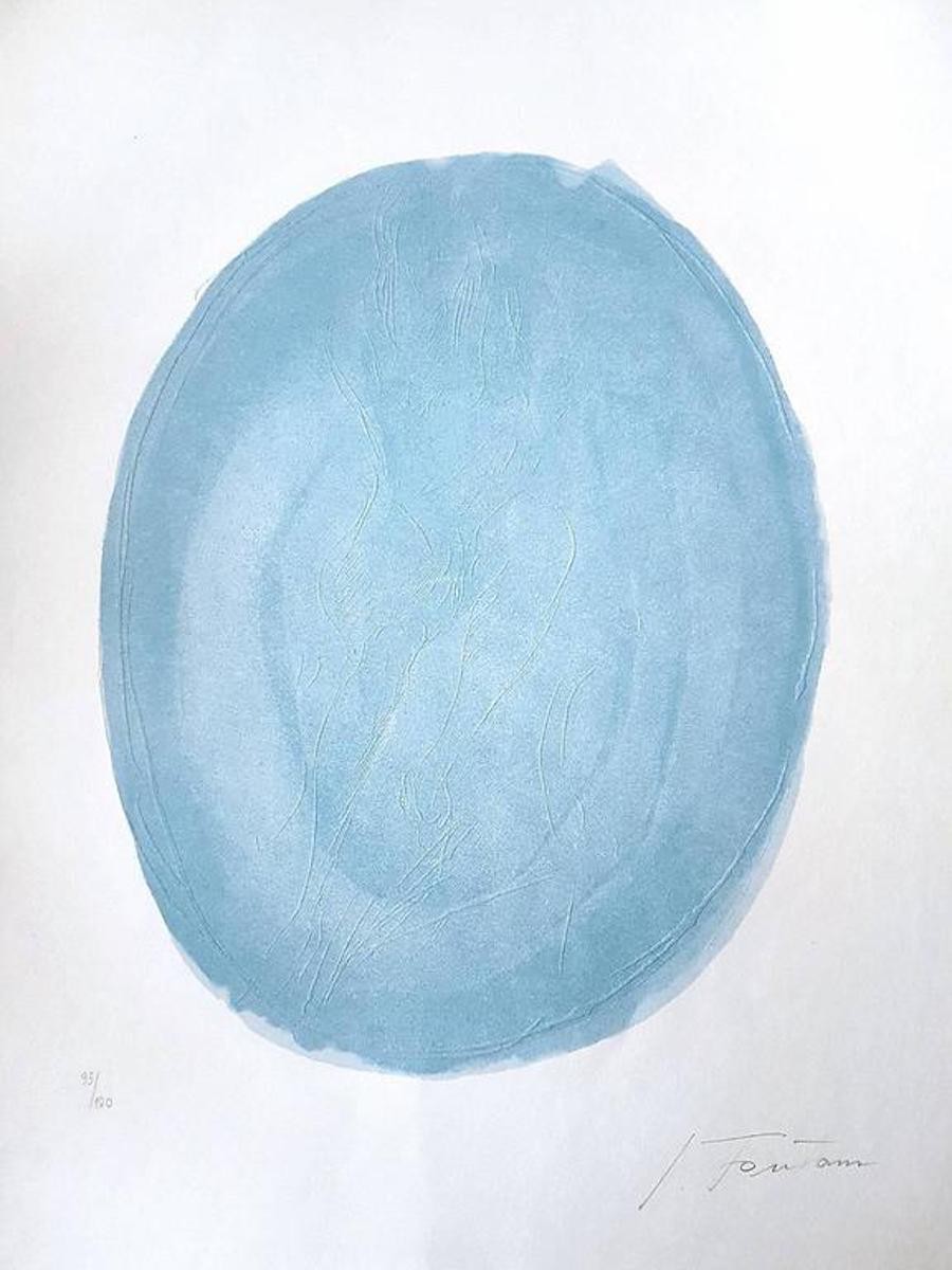 Lucio Fontana, Nudo Azzurro Lucio Fontana, Nudo Azzurro