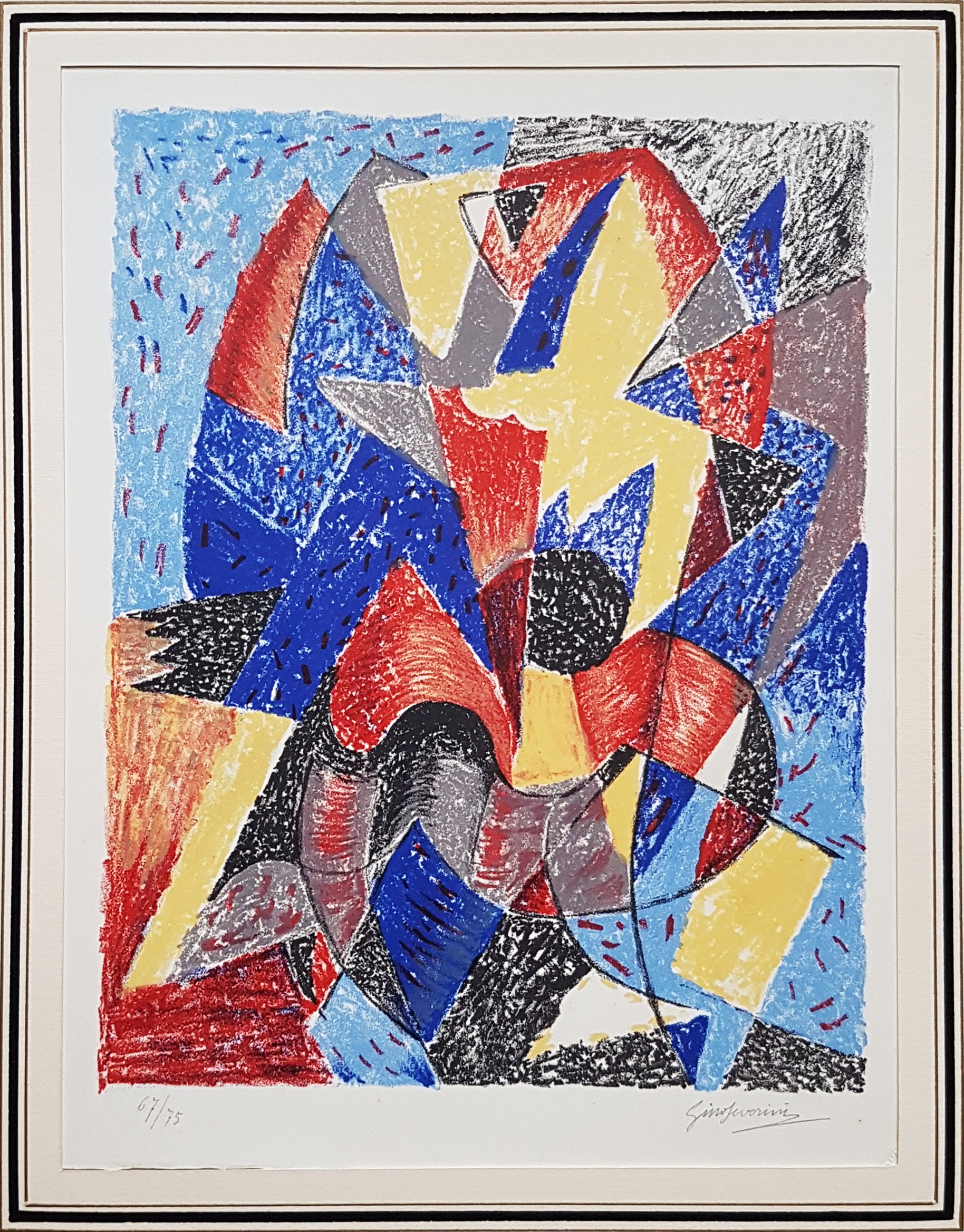 Gino Severini, Omaggio a Boccioni Gino Severini, Omaggio a Boccioni