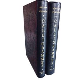 Édition, Calligrammes, by Guillaume Apollinaire and Giorgio De Chirico, Giorgio de Chirico