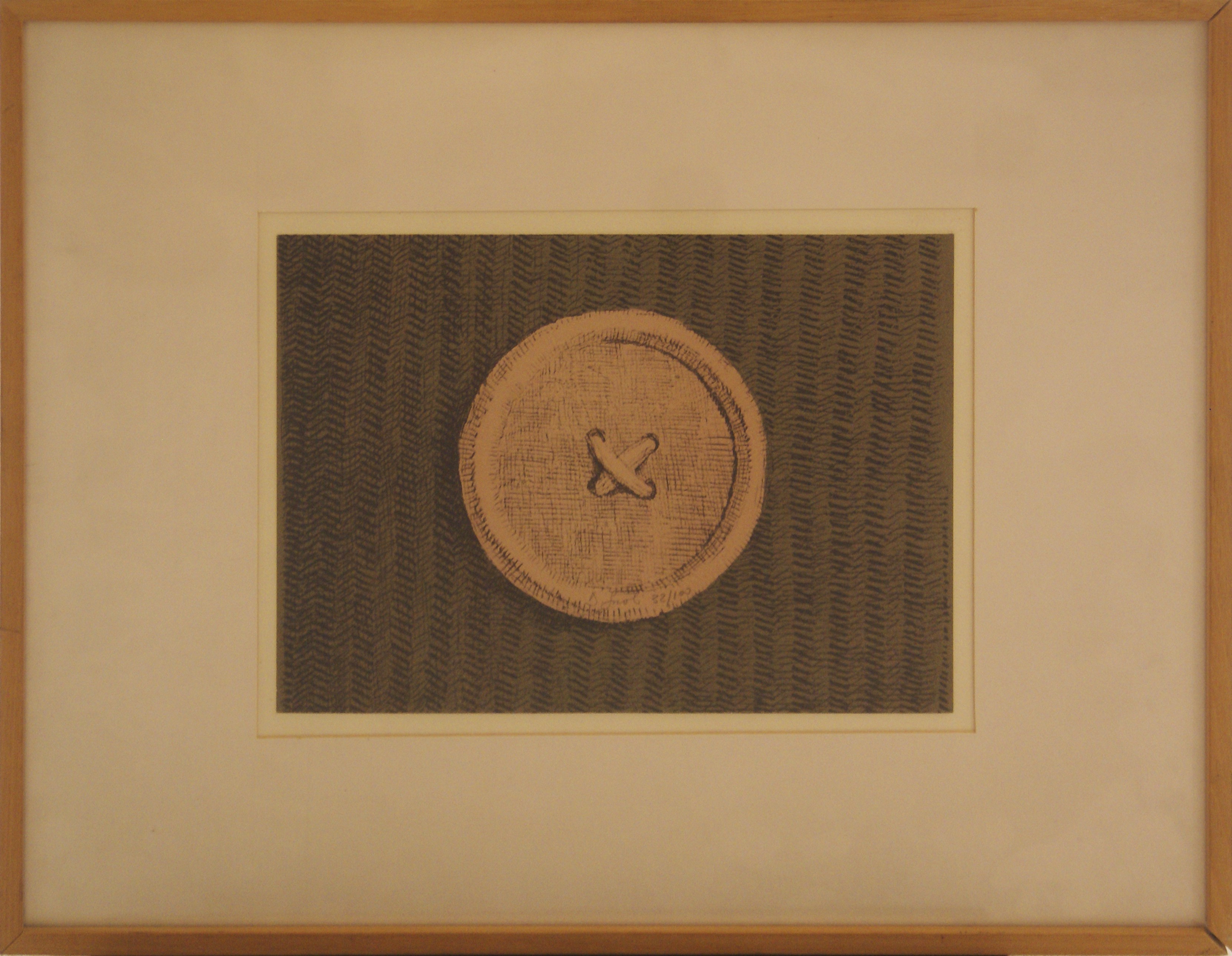 Domenico Gnoli, Button Domenico Gnoli, Button