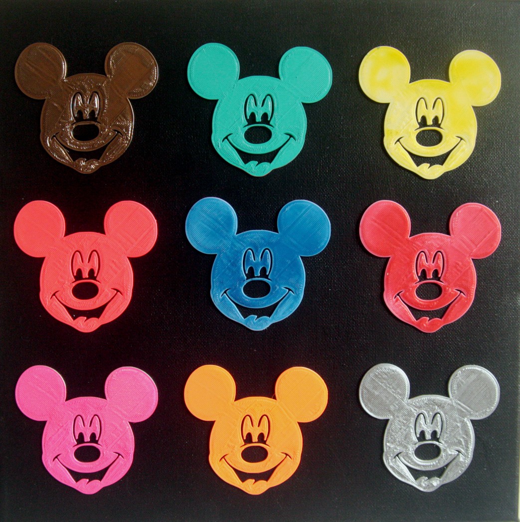 PyB, Mickey nine Colors PyB, Mickey nine Colors