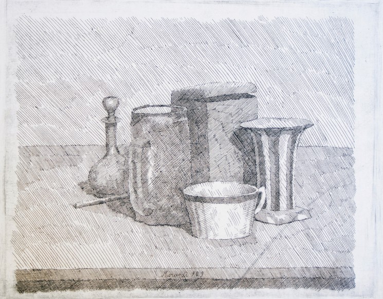 Still Life With Coffee Cup And Carafe By Giorgio Morandi 1929 Print Artsper 630876