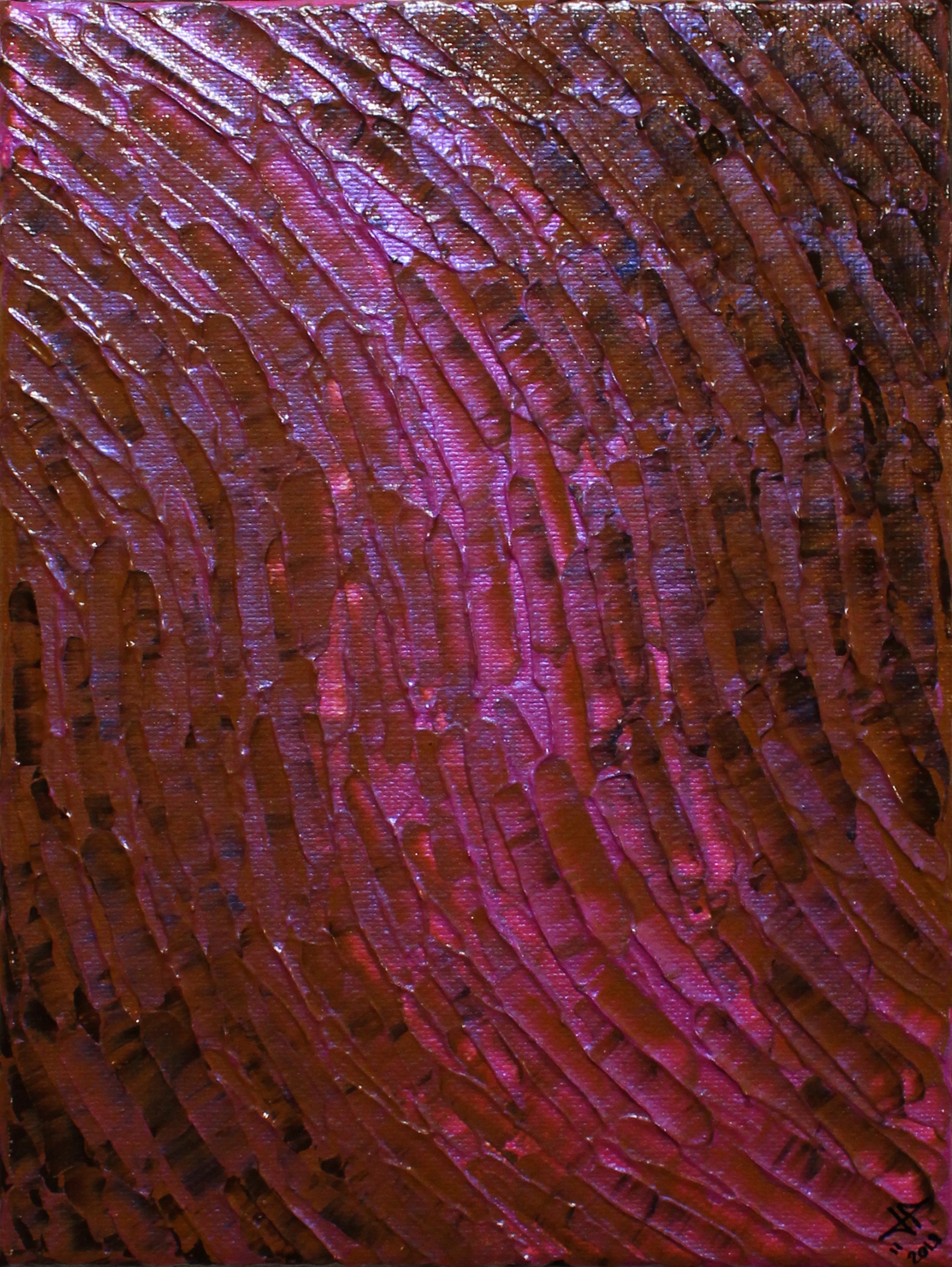 Jonathan Pradillon, Mouvement texture / Rose Marron Jonathan Pradillon, Mouvement texture / Rose Marron