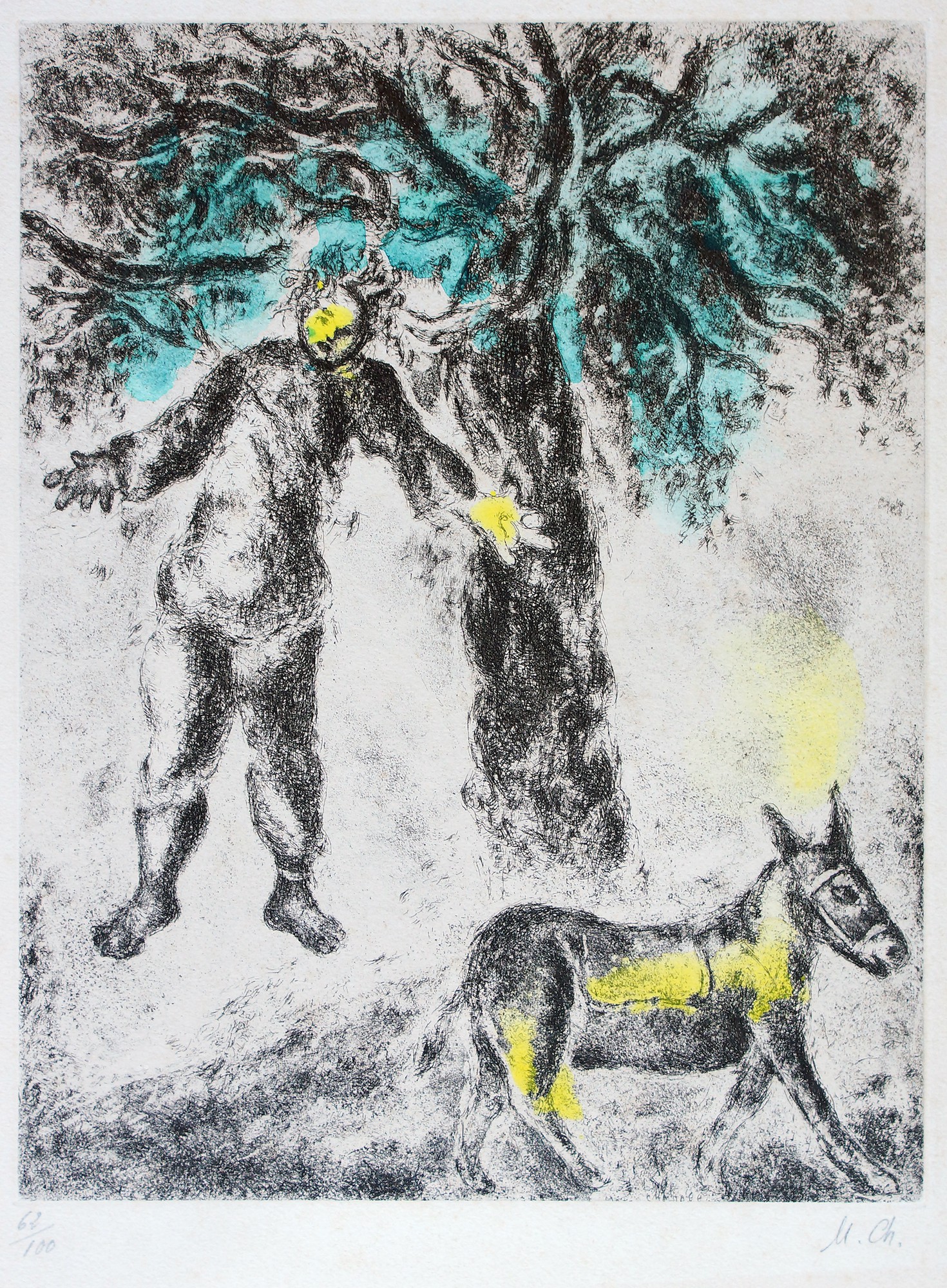 Marc Chagall, Fin d'Absalom Marc Chagall, Fin d'Absalom