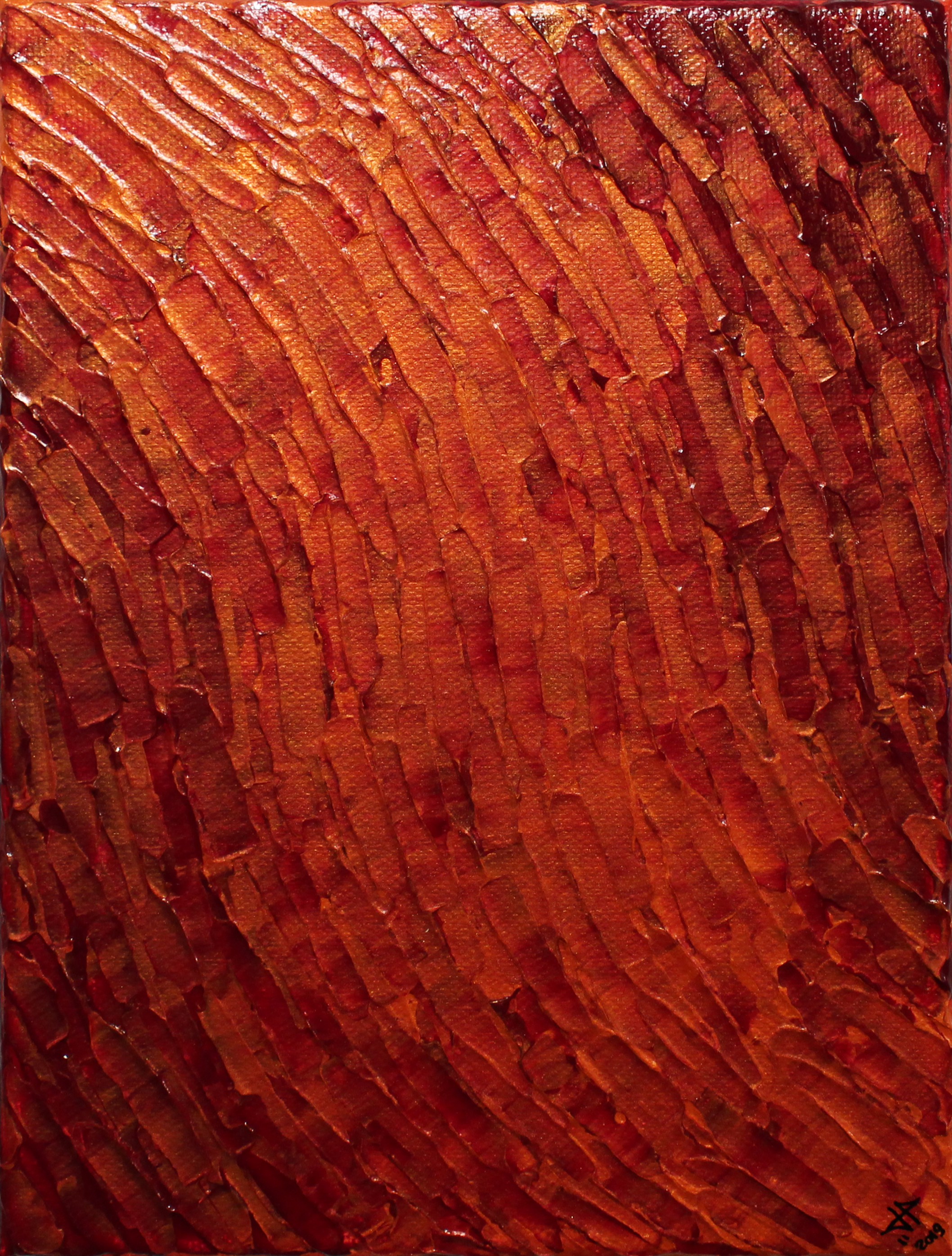 Jonathan Pradillon, Mouvement texture / Orange Rouge Jonathan Pradillon, Mouvement texture / Orange Rouge