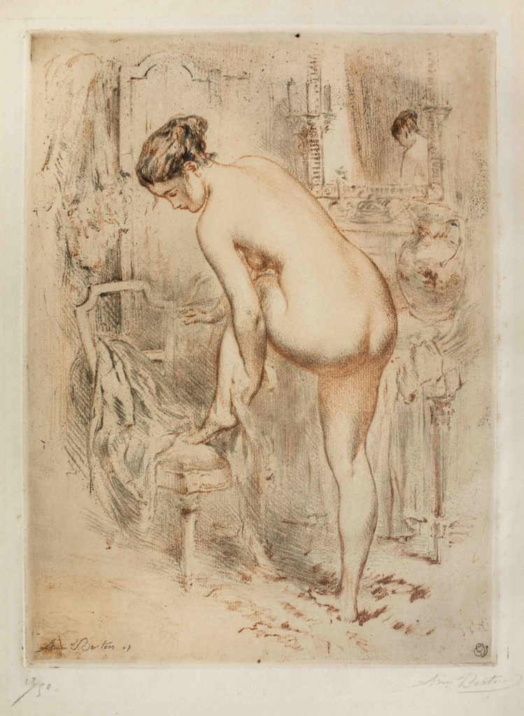 Armand Breton, La Toilette Armand Breton, La Toilette