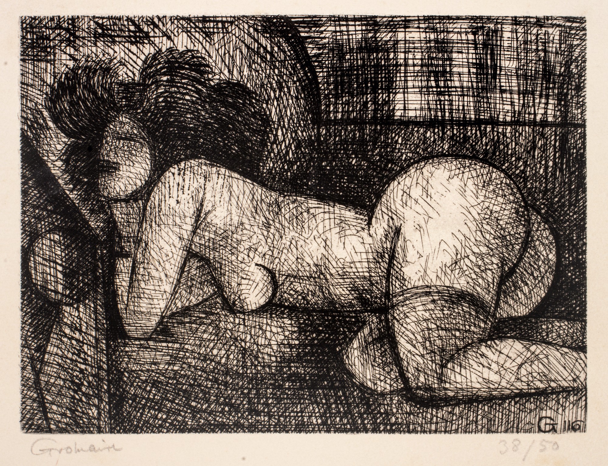 Marcel Gromaire, Nude Woman Marcel Gromaire, Nude Woman