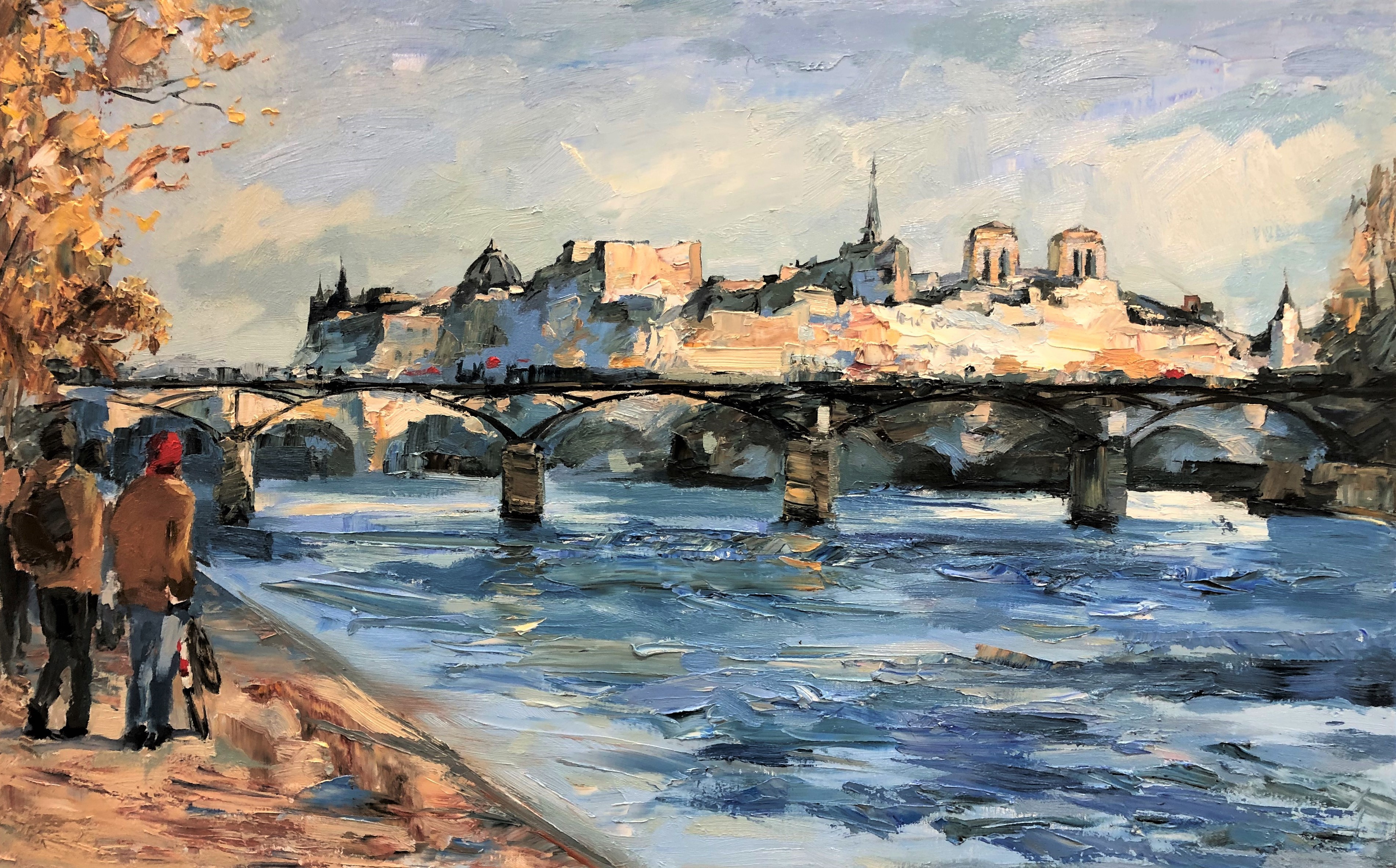 Olga Novokhatska, Pont des Arts Olga Novokhatska, Pont des Arts