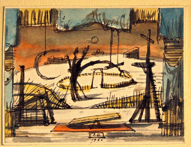 Eugene Berman, Study for a Scenography Eugene Berman, Study for a Scenography