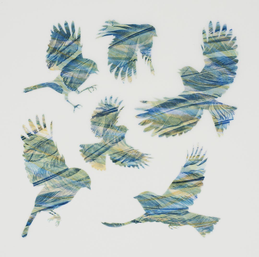 Ruth Thomas, Yellow and Blue Ruth Thomas, Yellow and Blue