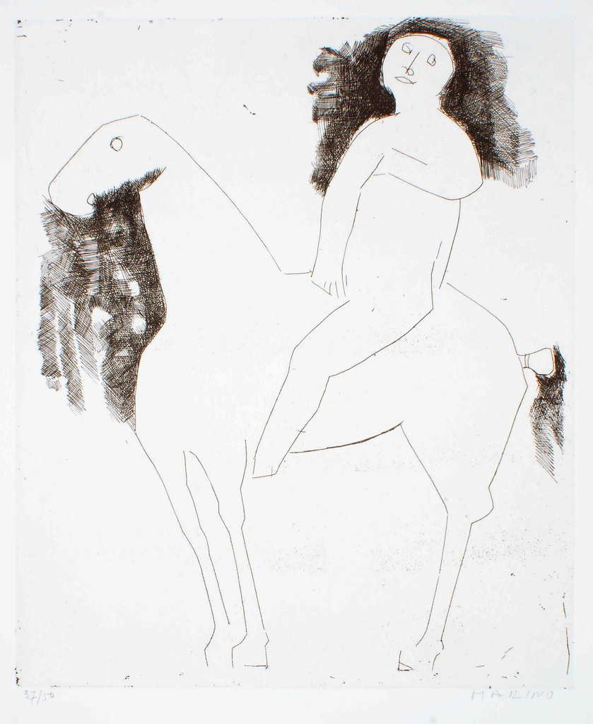 Marino Marini, Le Chevalier - The Knight Marino Marini, Le Chevalier - The Knight