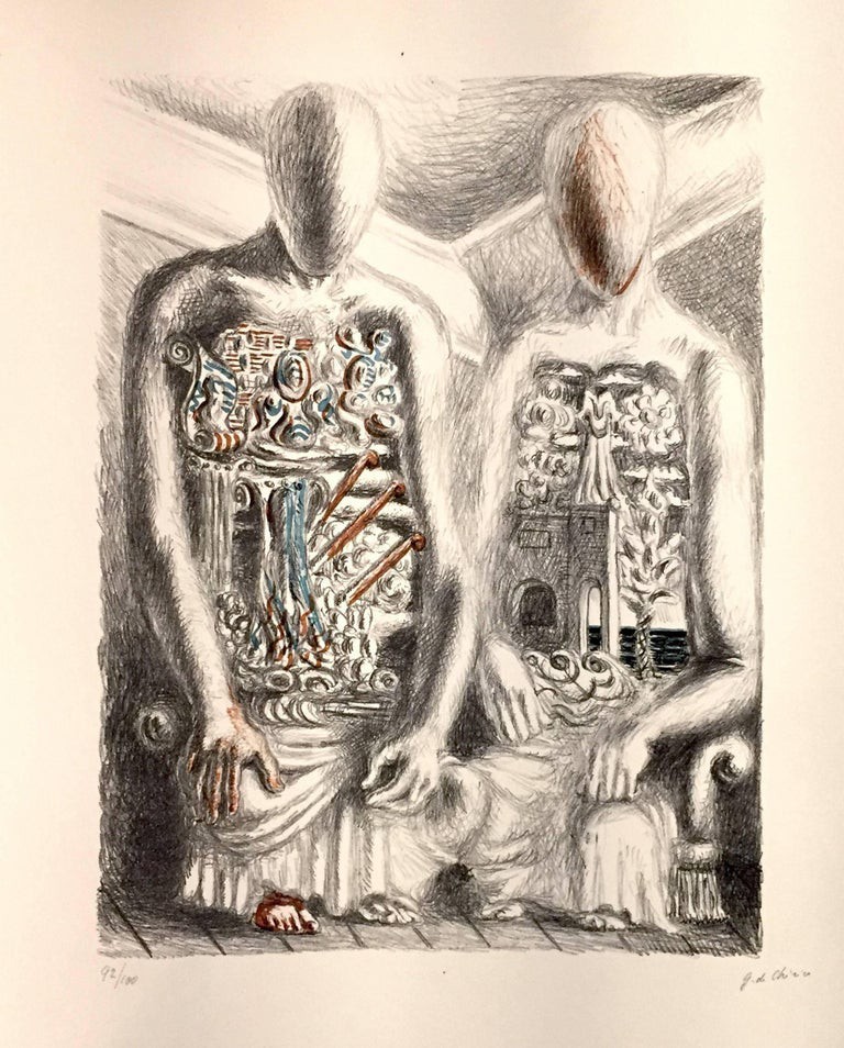 Giorgio de Chirico, Les Archéologues IV Giorgio de Chirico, Les Archéologues IV
