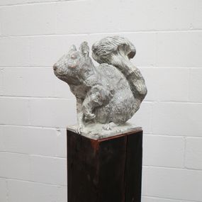 Sculpture, Model for Monument to the White Squirrel, Brandon Vickerd
