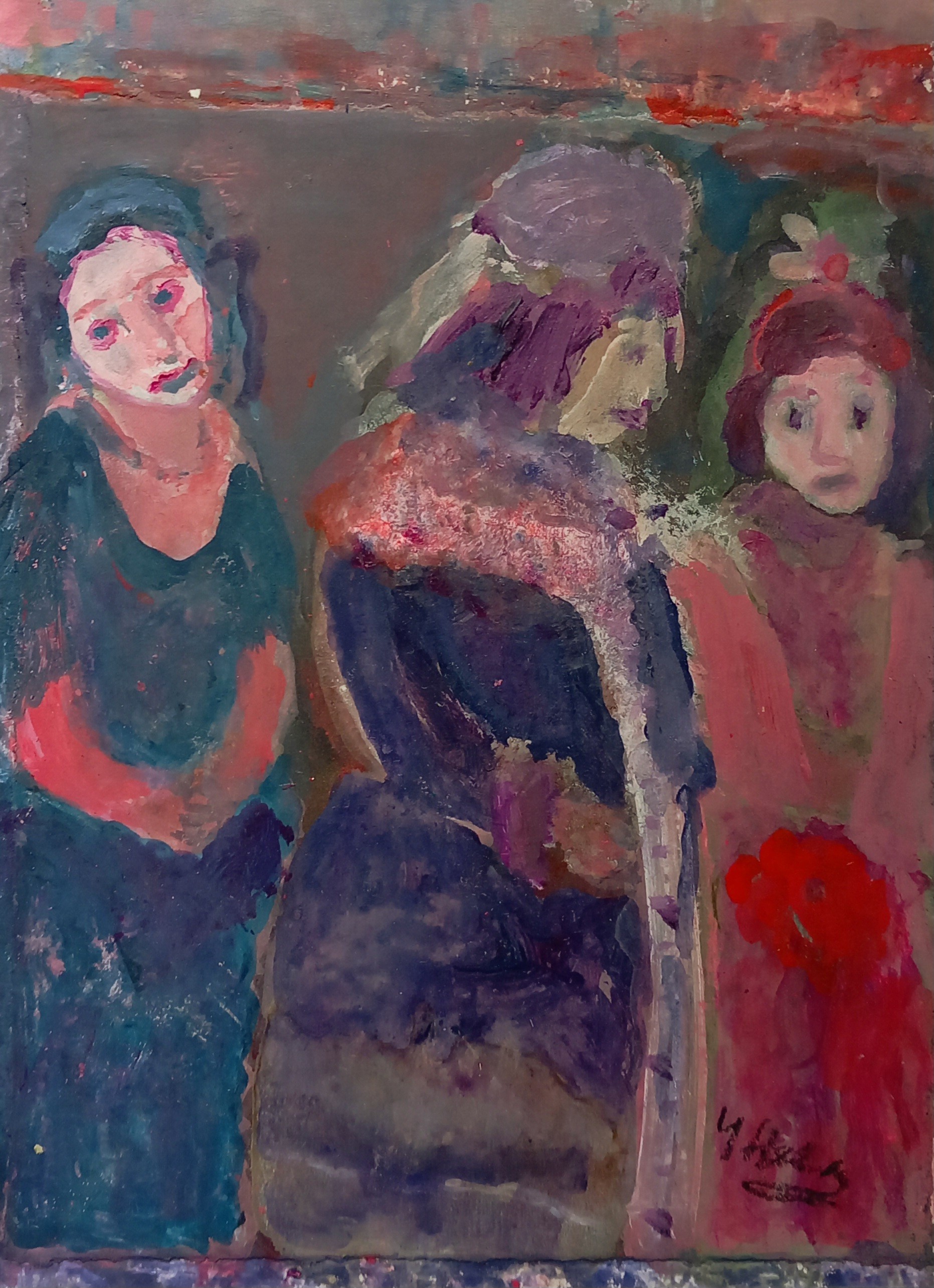 Johanna Heeg, Les dames Johanna Heeg, Les dames
