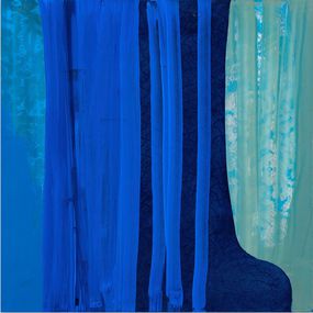 Gemälde, Blue Shift, Marcy Rosenblat