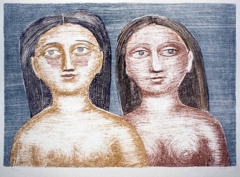Massimo Campigli, Due Nudi Massimo Campigli, Due Nudi