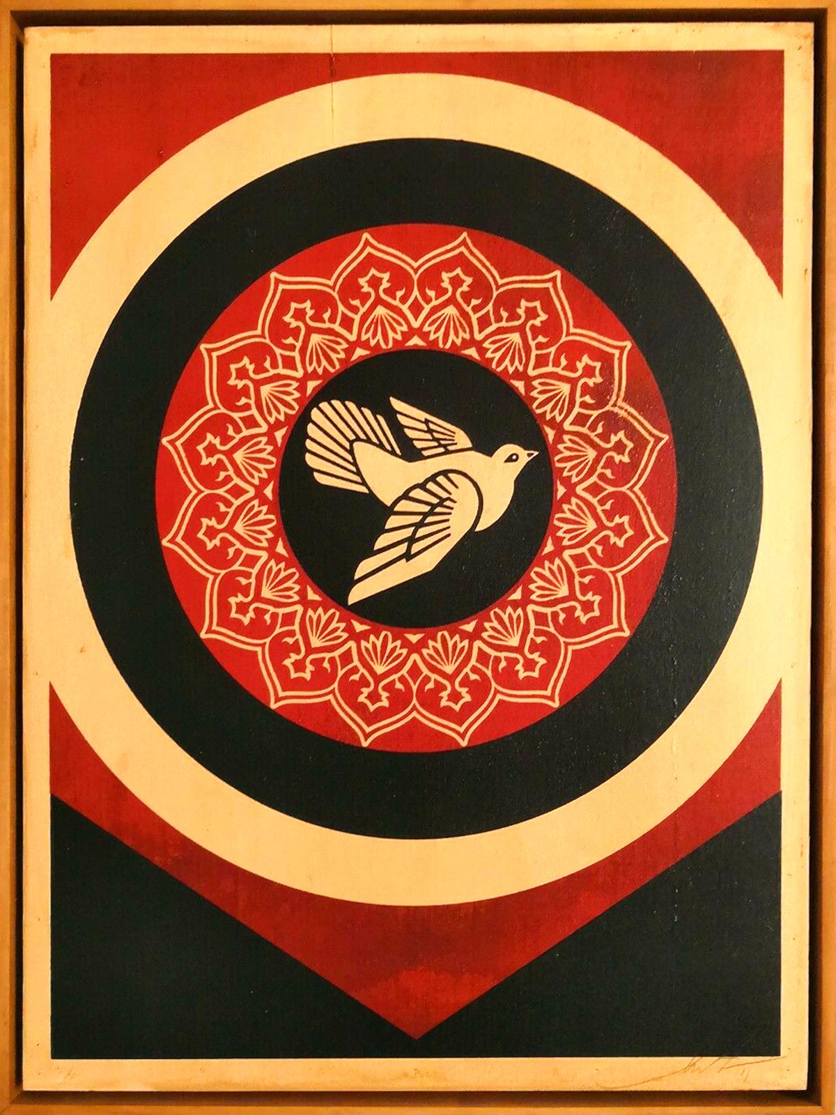 Shepard Fairey (Obey), Peace dove black Shepard Fairey (Obey), Peace dove black
