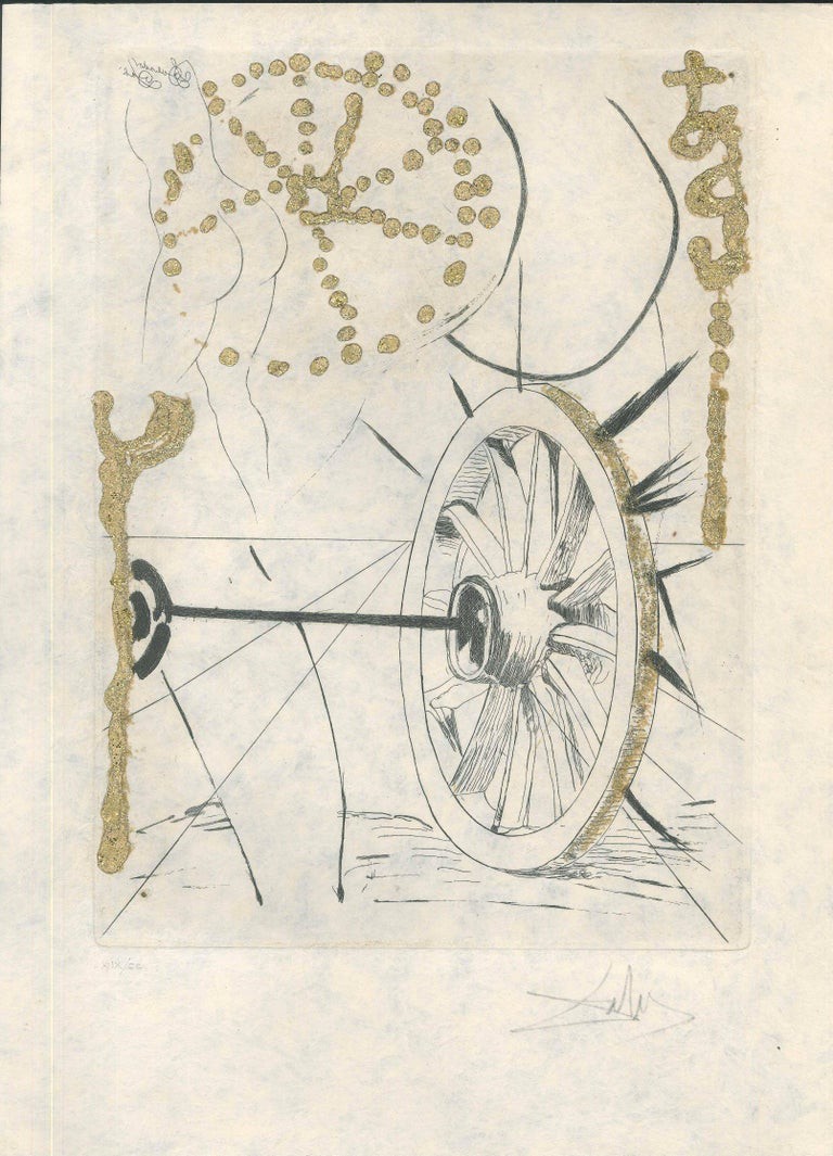 Salvador Dali, Bonne Fortune et Fortune - from 'Les Amours Jaunes' Salvador Dali, Bonne Fortune et Fortune - from 'Les Amours Jaunes'