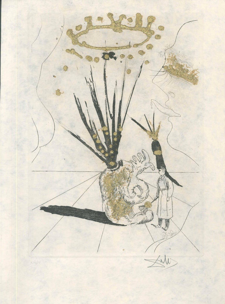 Salvador Dali, Pudentiane, from 'Les Amours Jaunes' Salvador Dali, Pudentiane, from 'Les Amours Jaunes'