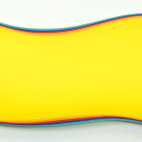 Gemälde, Varped Yellow, Jan Kaláb