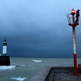 Photography, Phare au crépuscule (France), Vincent Citot