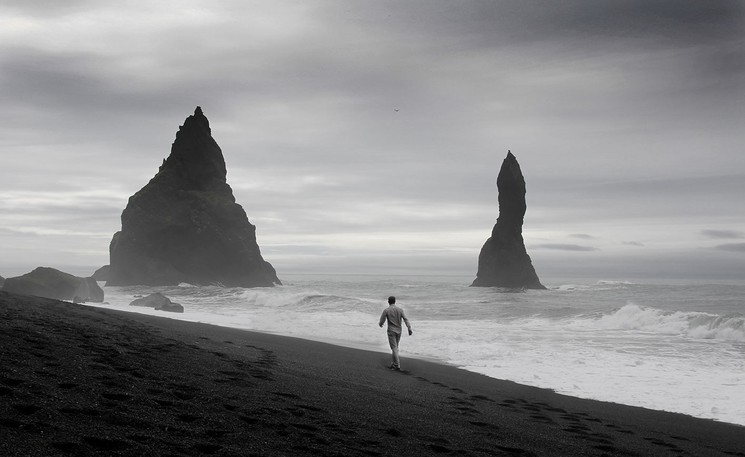 Vincent Citot, L'annonciation (Islande), Photography on Dibond