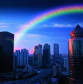 Photography, Rainbow series (no 1-6) plus video, Jiang Zhi