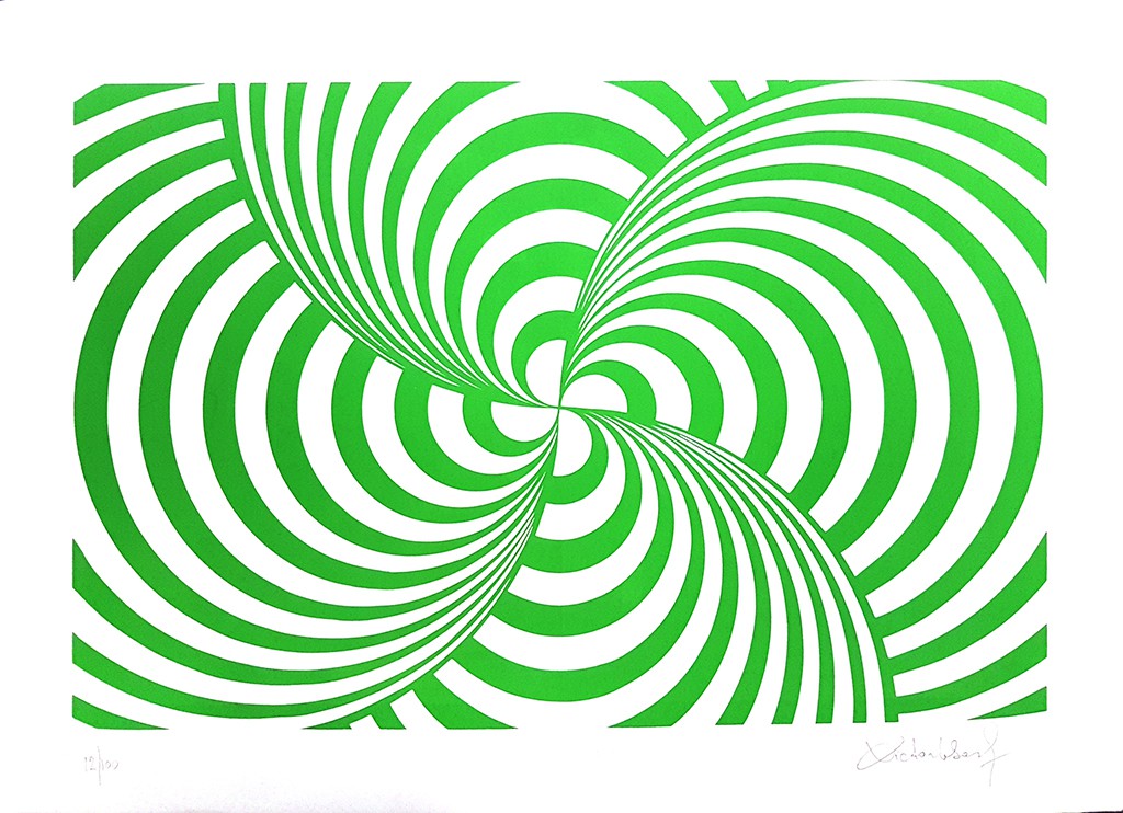 Victor Debach, Green Composition Victor Debach, Green Composition