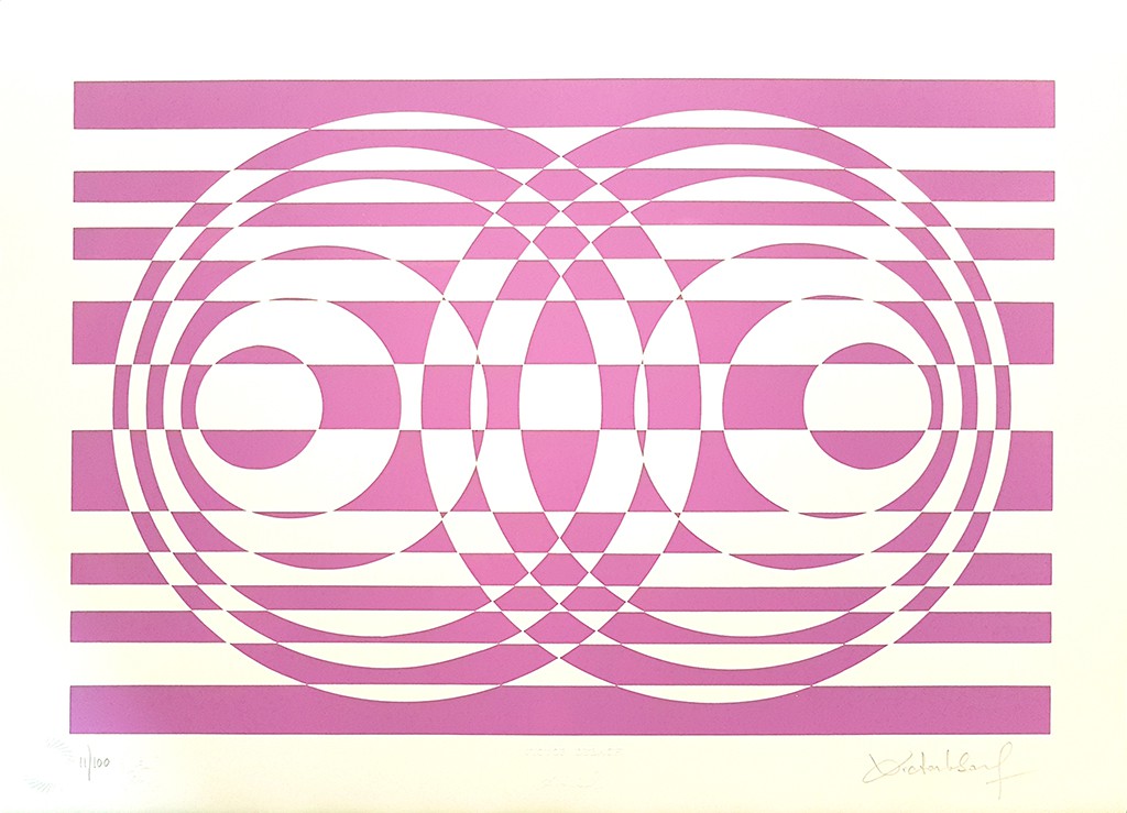 Victor Debach, Purple Composition Victor Debach, Purple Composition