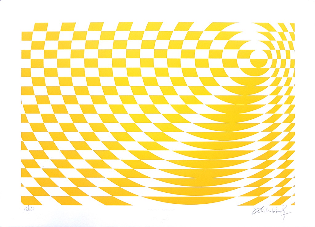 Victor Debach, Yellow Composition Victor Debach, Yellow Composition